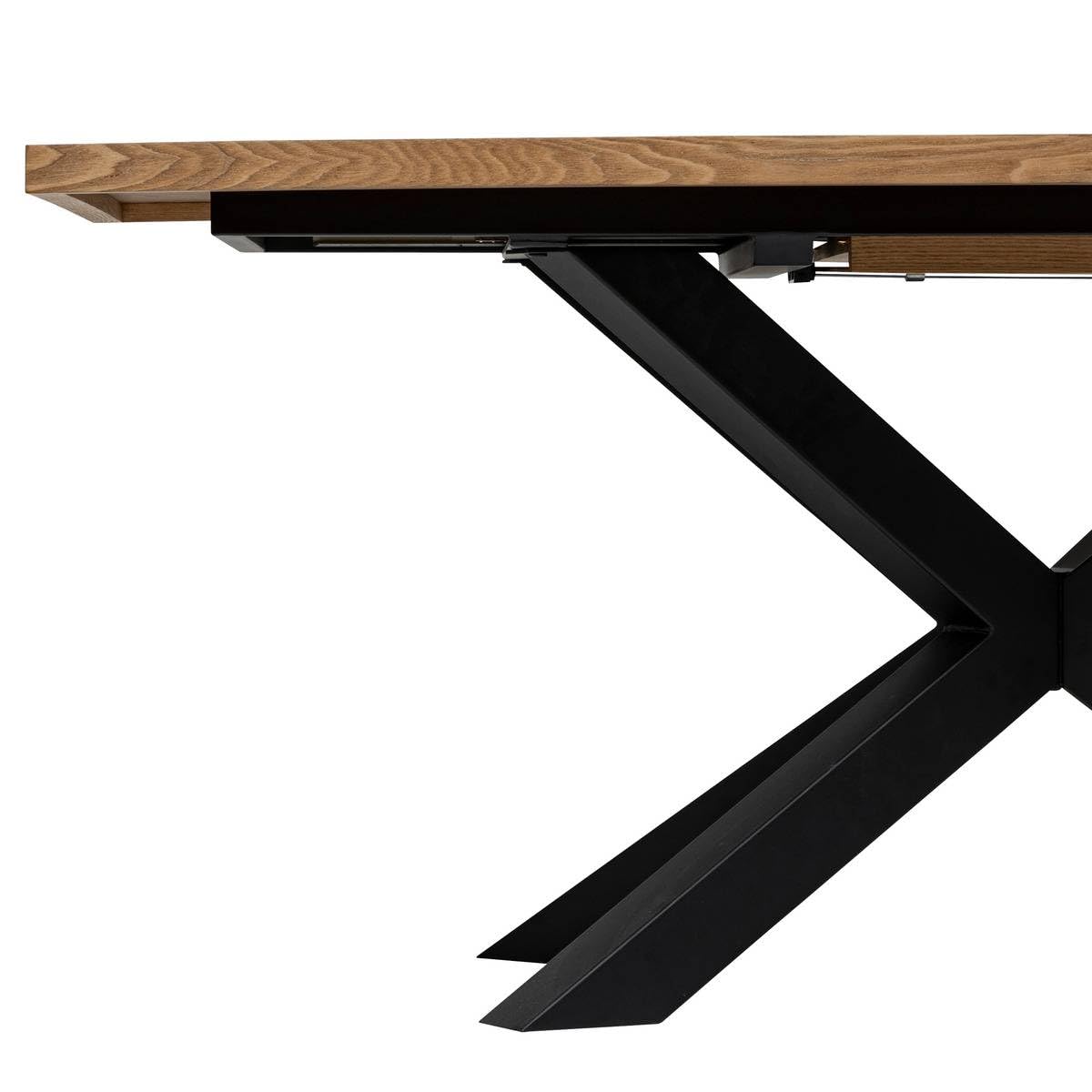 Atmosphera Table à Manger Extensible 180/220 x 90 Olaf Naturel