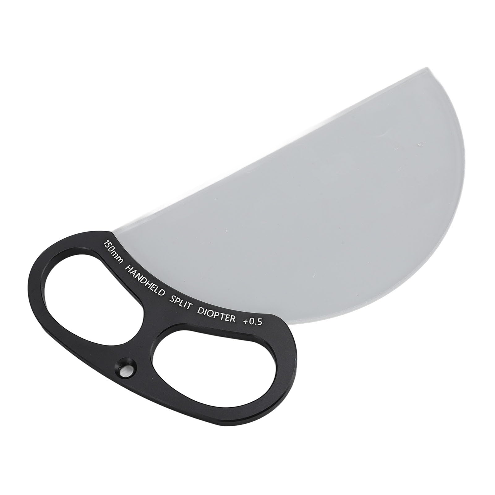Objectif Kaléidoscope 150 Mm 1/2 Dioptrie Divisée Demi-Cercle Effets Spéciaux Caméra Filtre en Verre Demi-Cercle Prisme Portatif Effets Spéciaux Prisme en Verre Optique