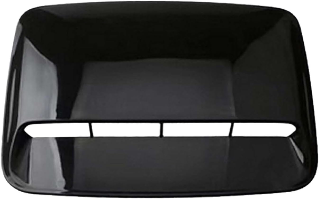 Hood Scoop Body Kit Replacement Car Air Flow Decorative Intake Automobile(Carbon Fiber Pattern)