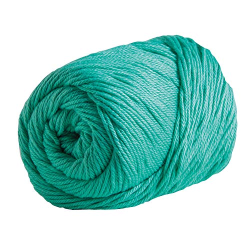 Image of Knit Picks Dishie Worsted Weight 100% Cotton Yarn Teal - 100 g (Verdigris)