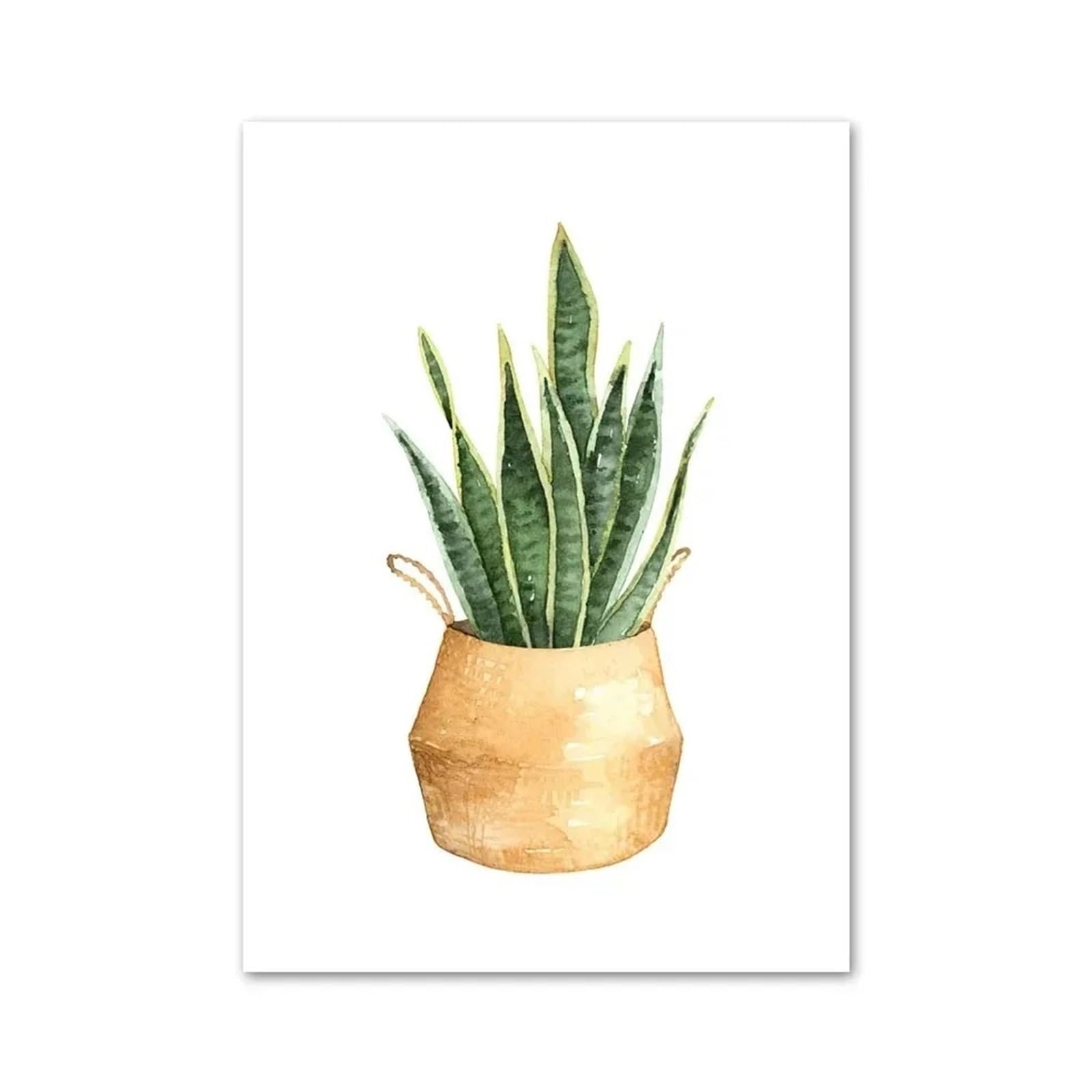 Toile d'Art Mural Cactus Déco Salon Moderne | Impression Haute Qualité