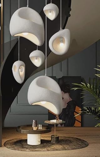 �V�����f���A, �k�����B���K�i�̂ю�уX�^�C���y���_���g�V�����f���A�s�K���Ȏ���E27�y���_���g���C�g�K�i�݂艺�������v�����h���b�v���C�g(White 6 lamps D80cm,Warm)