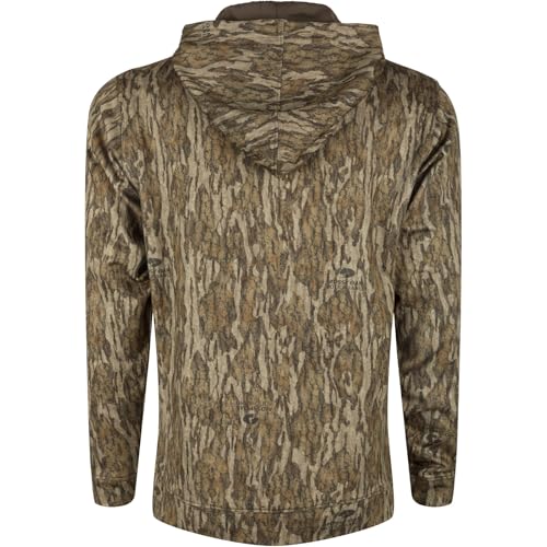 Drake Waterfowl Men's MST Performance Hunting Warm Anti-Pilling Camo Hoodie with Soft Combed Fleece Interior & Kangaroo Pouch2