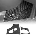 KUNGKIC Für Fiat 500 500C Abarth 595 595C 695 695C 2016-2024 Kohlefaser Auto Mittelkonsole Schalthebel untere Verkleidung Aufkleber Innenraum Zubehör (Schwarz) KUNGKIC Für Fiat 500 500C Abarth 595 595C 695 695C 2016-2024 Kohlefaser Auto Mittelkonsole Schalthebel untere Verkleidung Aufkleber Innenraum Zubehör (Schwarz)