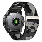 Materiale di facile utilizzo: compatibile con i cinturini Garmin Feinx 6x/Feinx 5x/Feinx 7x, il nastro elastico in nylon intrecciato è realizzato in nylon elasticizzato di alta qualità, ultra morbido, ultra leggero, traspirante e confortevole. Il nylon ecologico e le proprietà di assorbimento del sudore rendono questo cinturino particolarmente delicato sulla pelle.