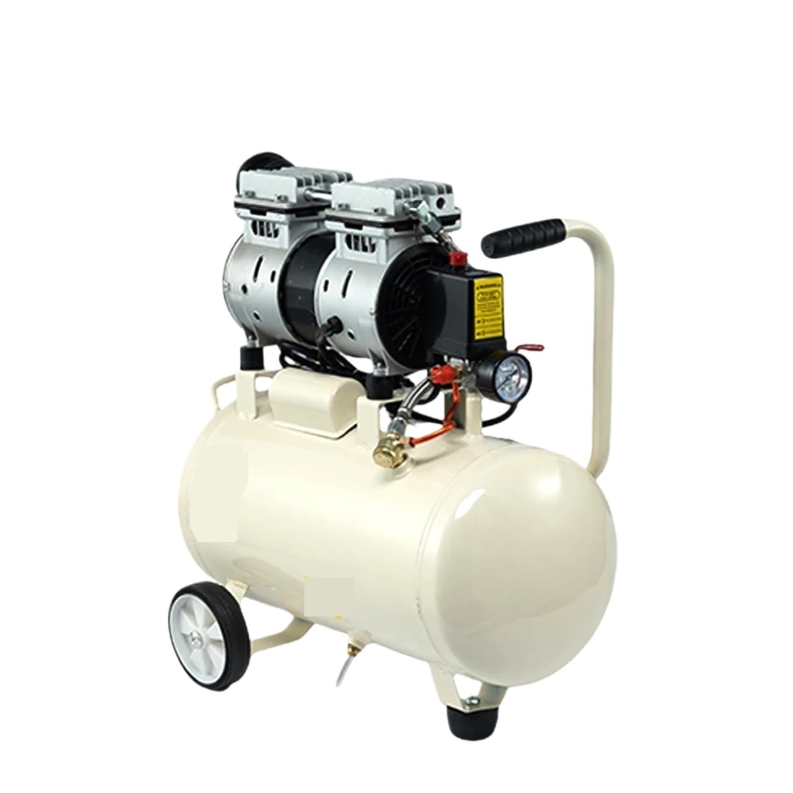 Compressore d'aria silenzioso Compresor De Aire Industrial 220V Mobile Tire Portable Silent Paint Air-Compressors