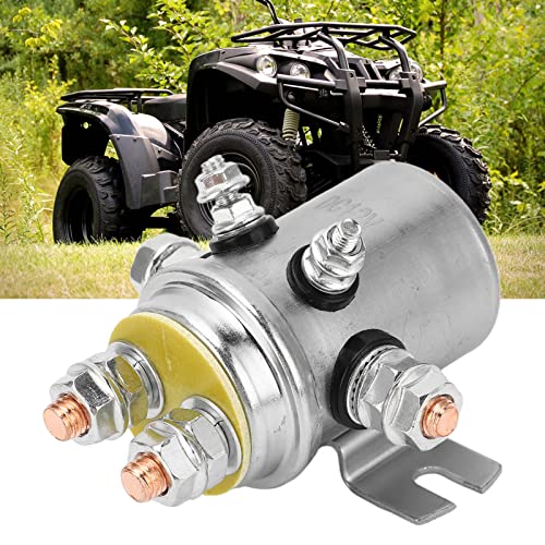Relais de Treuil électrique 300A 12V, Puissance de Démarrage élevée pour ATV, SUV, Relais de Treuil de Tondeuse à Gazon, Accessoires de Relais de Démarreur