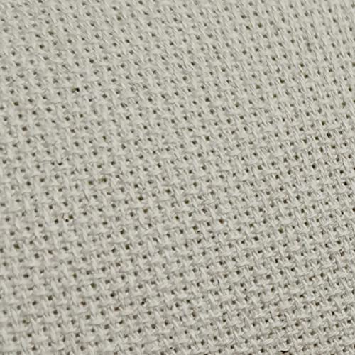 Image of KCS 4 /6 pc of 12 inch x 18 inch 18CT Counted Cotton Aida Cloth Cross Stitch Fabric (6 pc, Oatmeal)