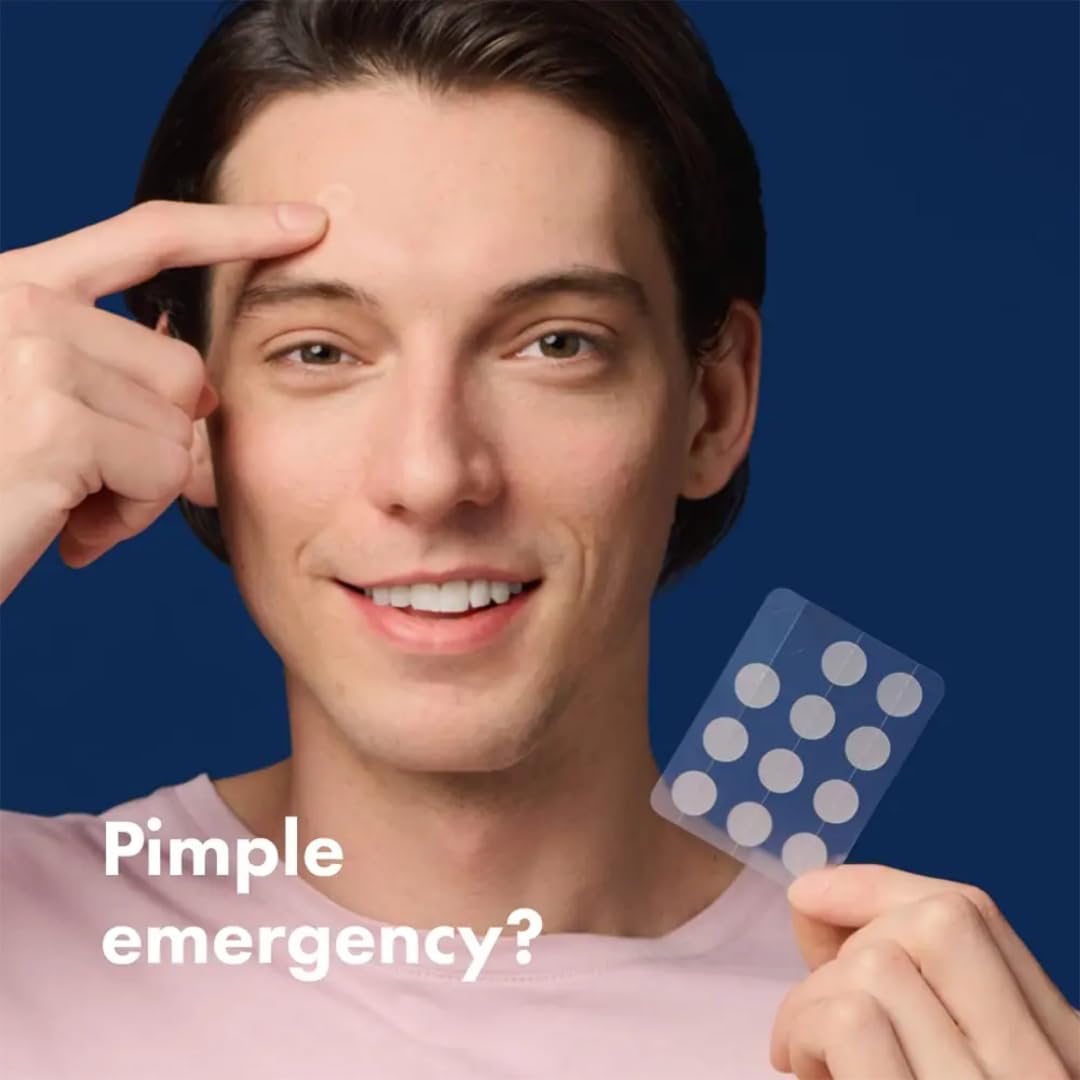 Óptimo-Acne Patch™ Original patch from Jeffy Cosmetics - Hydrocolloid Acne Pimple Patch for Covering Zits and Blemishes in Face and Skin (Pack of 1, 36, Count)