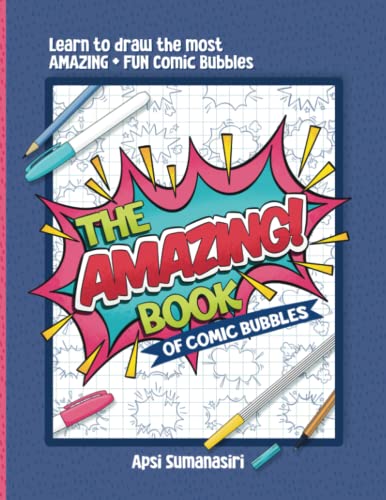 The Amazing Book of Comic Bubbles | Learn to Draw the Most Amazing and Fun Comic Bubbles | Apsi Sumanasiri (Apsi's Creative Journaling Collection) image 2