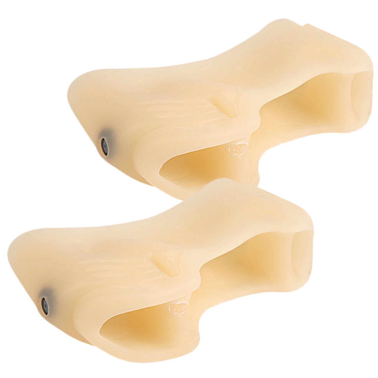 SOESFOUFU 1 Pair Magnetic Toe Splitter Hallux Straightener Manicure Separators Durable Toe Separators Foot Toe Adjuster Toenail Dividers Correct Bunions Toe Splints Buion Toe Spreaders