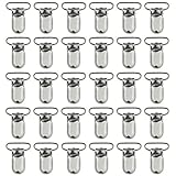 SODIAL（R）おしゃぶりサスペンダークリップ 1インチ - 25pcs