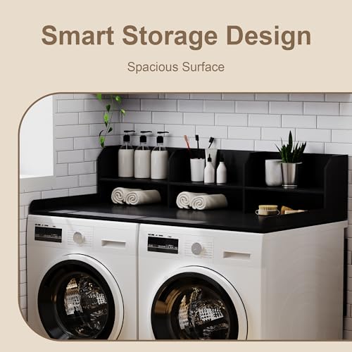 Image of ChooChoo Washer Dryer Countertop, Adjustable Shelf, 2-Tier