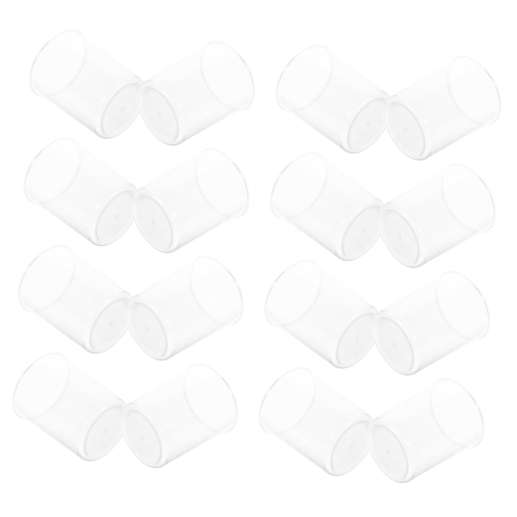 UTHCLO Cooking Measuring Cups 30pcs Lab Beakers Plastic Measuring Cups for Science Experiments 100ml