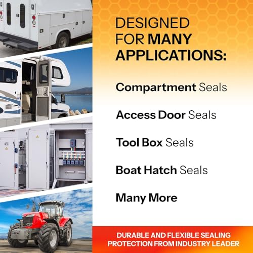 image for Trim-Lok D-Shaped Rubber Seal – .375” Height, .75” Width, 25’ 