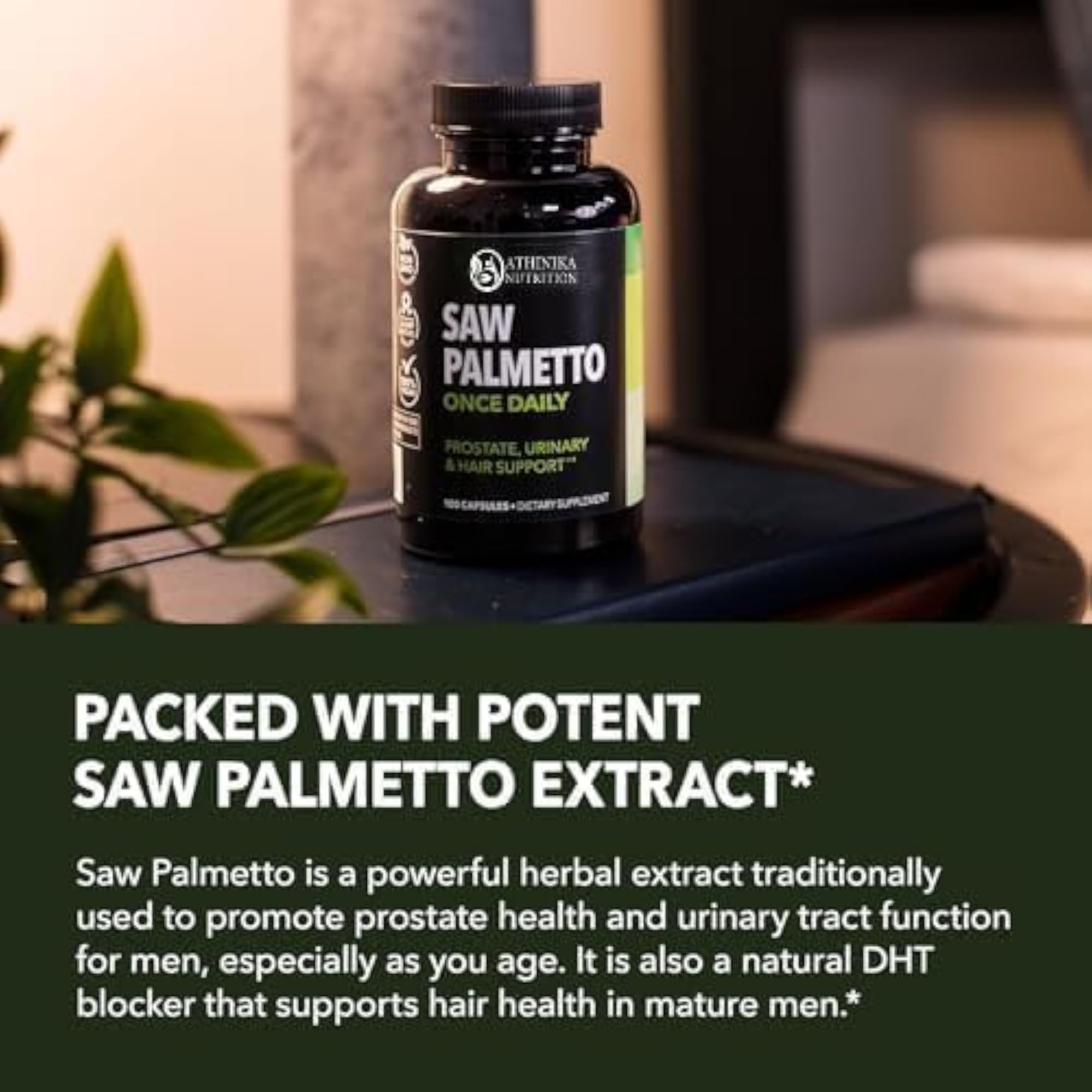 Saw Palmetto Prostate Health Supplement
