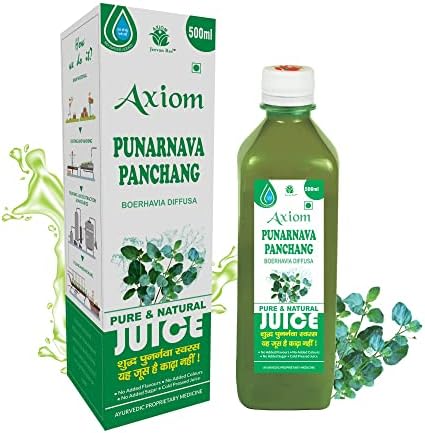 Jeevanras Punernava Panchang Juice - 500mL | Herbal Juice for Immunity, Inflammation, Digestion, and Respiratory Health | Natural Juice | Enriched with Ayurvedic Herbs