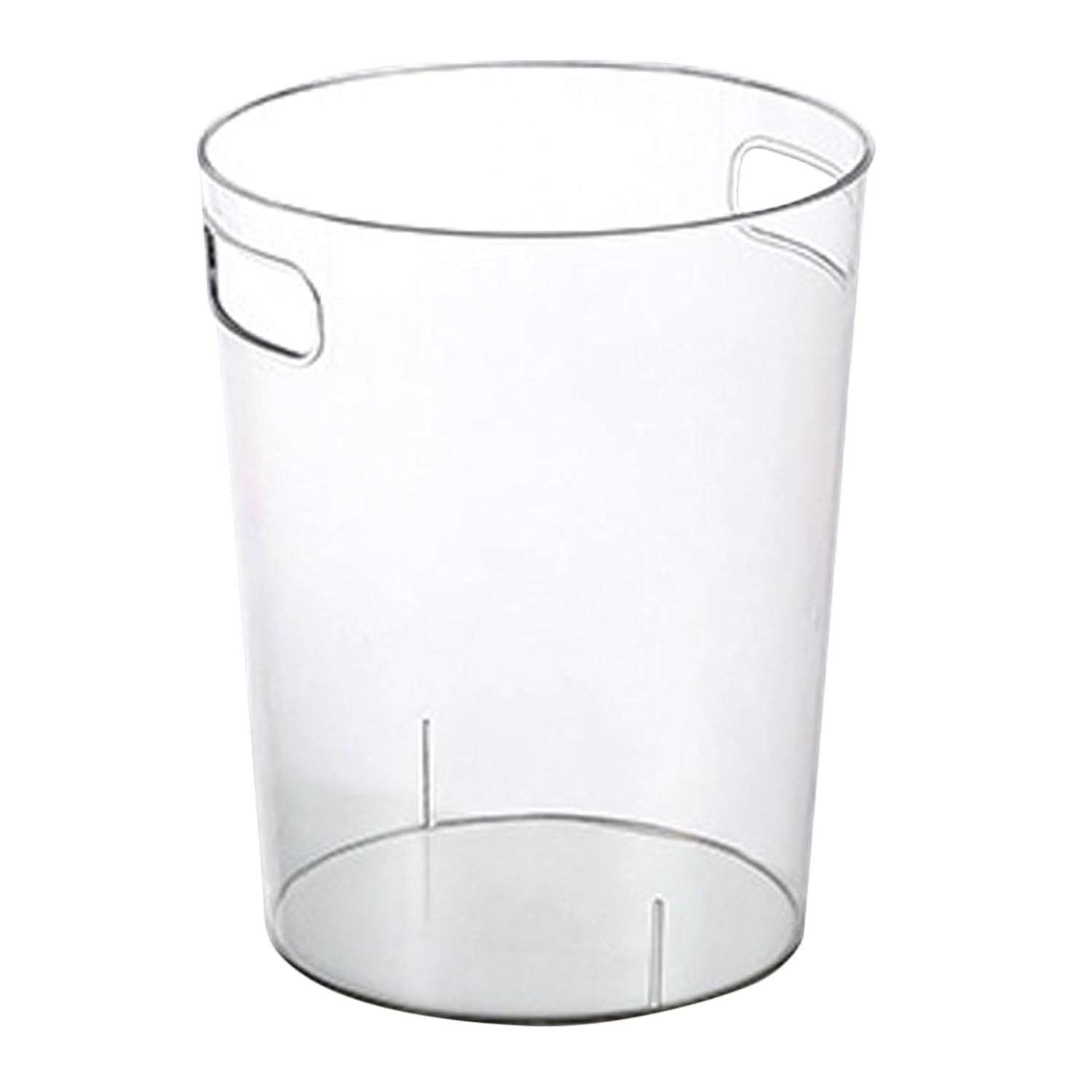 GALPADA Household Garbage Storage Bucket Desktop Waste Basket with Handle, Compact 7.5-Inch Trash Bin for Office and Living Room Organization