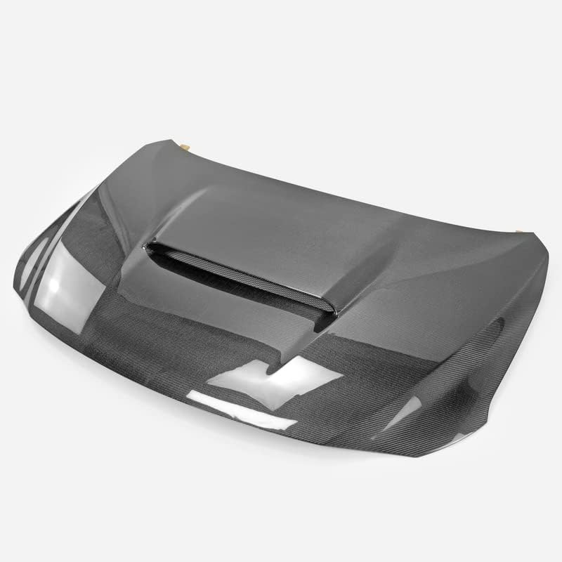 EPR for Subaru WRX VBH S4 OE Type Vented Hood, Hood Scoop Vent, Black Bonnet, Car Styling Exterior Accessories Carbon Fiber Process，Black Elegance, 100% Protection
