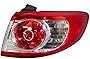 Brock Replacement Passengers Taillight Tail Lamp Compatible with 2010-2012 Santa Fe 92402-0W500