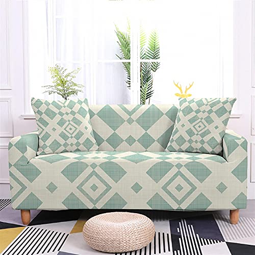Couverture de canapé 3 places spandex housse extensible canapé d'angle salon