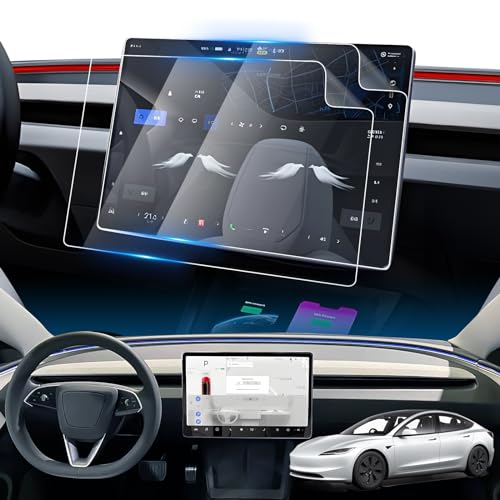 Écran de navigation Tesla sans reflet avec le film YEE PIN