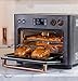 Café Couture Oven with 14 essential cooking modes, including Air Fry, CrispFinish, Bake, Broil, Roast, Toast, Pizza, WiFi & Smart Connected, Voice Control, Countertop Small Appliances, Matte Black