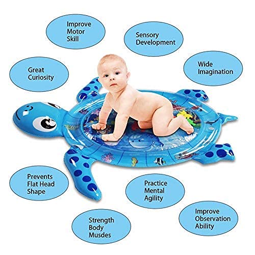 Image of Ellozia Baby Slapped Pad Water Proof Baby Play Mat | Multi Color