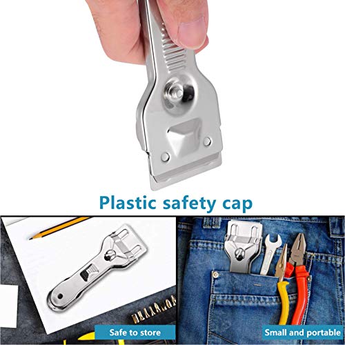 Raspador de vidro Tehaux 2 peças raspador de vidro raspador de tinta, decalque de carro, removedor d