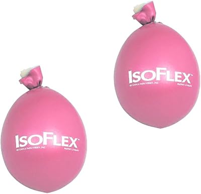 Isoflex Pink Stress Ball Hand Massager (2 Pieces)