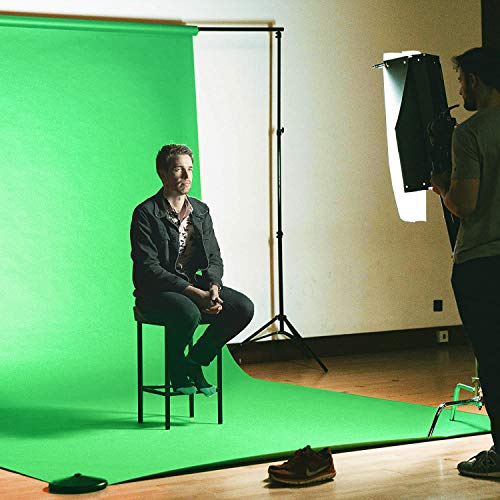 Julius Studio JSAG510 Fotostudio-Hintergrund, 1,5 m (B) x 3 m, Grün – Bild 6