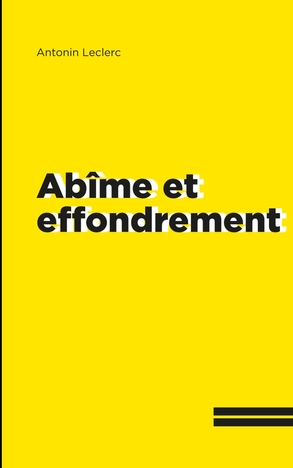 Abîme et effondrement