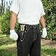 quipuda Lederetui für Gartenscheren, Echtes Leder Gartenschere Lederholster,Werkzeughalter Gürtelhalter für den Gürtel, Tasche für Zangen,Schere oder Gartenmesser Tasche (Gebogene)
