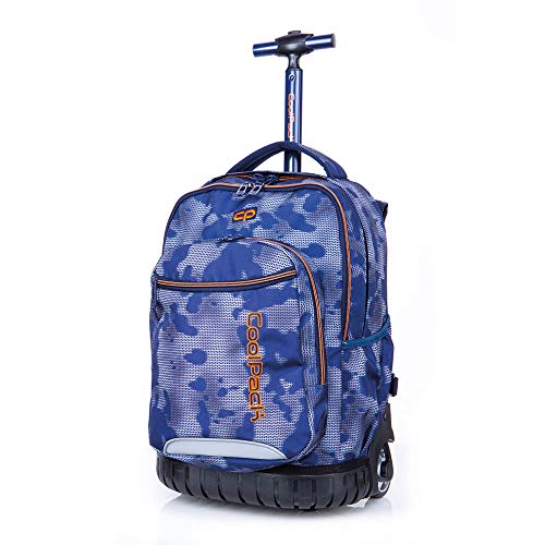 CoolPack B04002 Mochila con Ruedas Swift Misty Tangerine