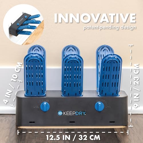 Secador silencioso para botas y guantes KeepDry miniatura 6