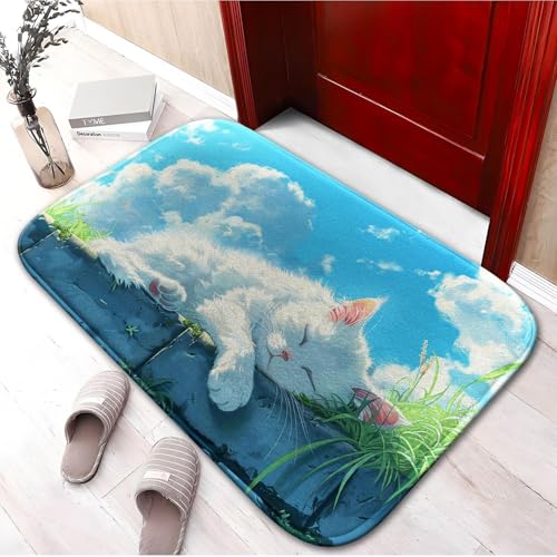 Tapis de bain ultra absorbant lavable en machine avec mousse à mémoire de forme