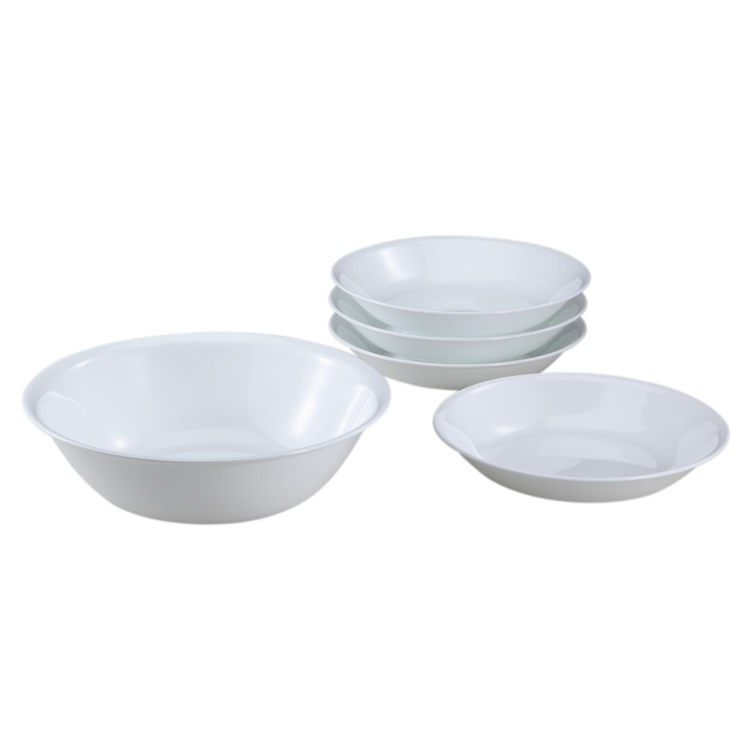 Corelle Livingware Winter Frost White 5-Piece Pasta Set - Main Image