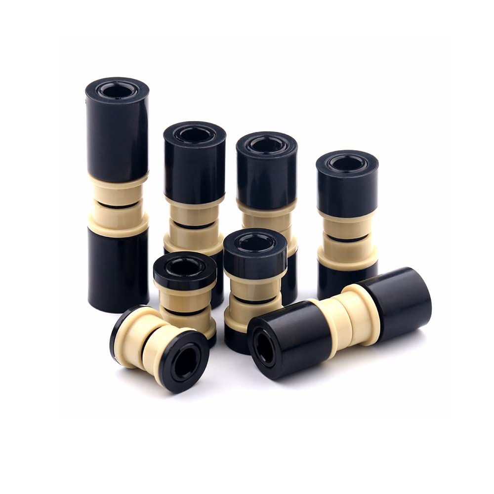 Bibike MTB Rear Shock Mounting Hardware M8x22/24/32/44/50/68mm Rear Shock Bushing Compatible with Fox RockShox Marzocchi DVO DNM