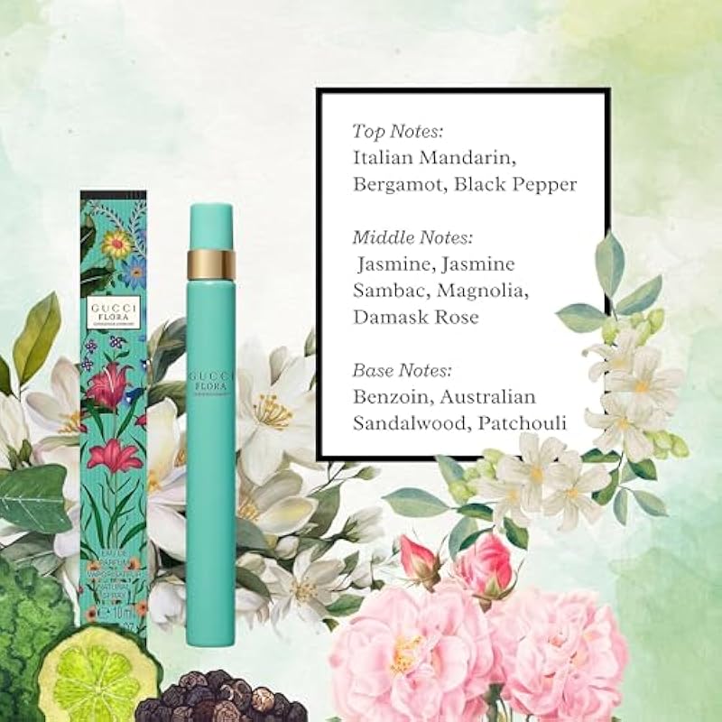 Gucci Flora Gorgeous Jasmine Eau de Parfum Pen Spray 0.33 oz / 10 mL 상세이미지 3