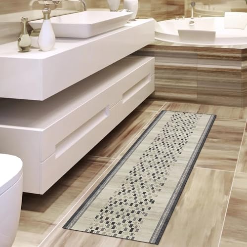 Alfombras de pasillo antideslizante lavable para suelos de cocina 3