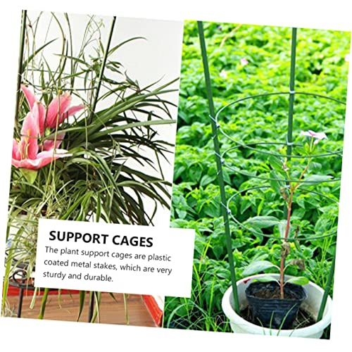 Cage de support pour plantes grimpantes HANABASS tuteur fer extérieur fleurs fruits - 4
