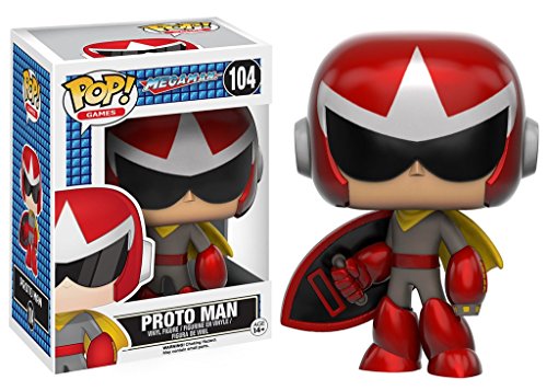 Sale Funko Pop Games: Mega Man - Proto Man Action Figure