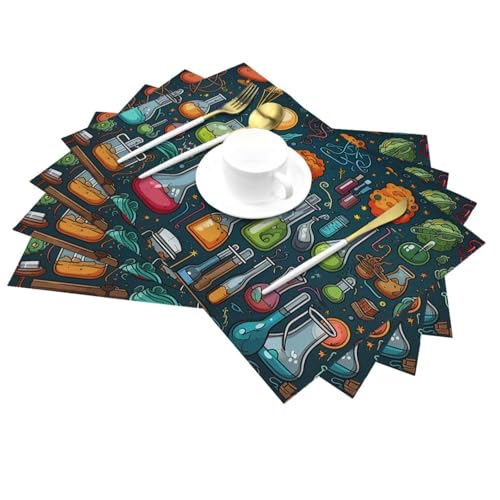 Set de table en vinyle lavable pour protéger des plats chauds - 3