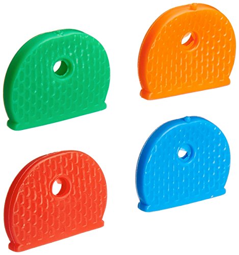 Tapones para llaves de colores HY-KO para organizar los accesos de tu hogar, 4 unidades