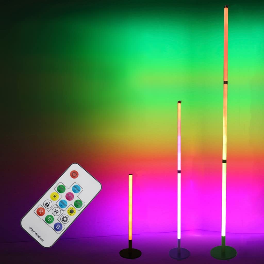 Lampadaire d'angle à LED pour éclairer les coins sombres sans encombrer