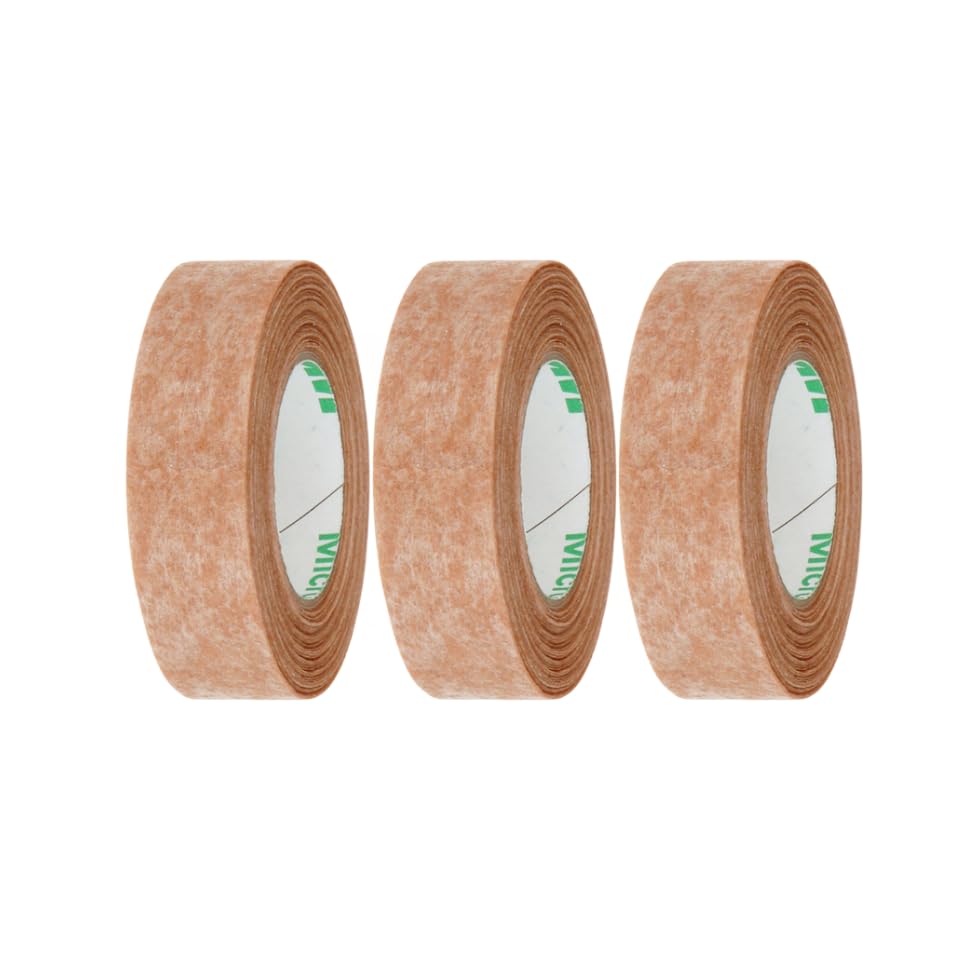 Image of BB 3Micropore Medical Tape, 0.5 Inches Width, Pack of 3 Rolls