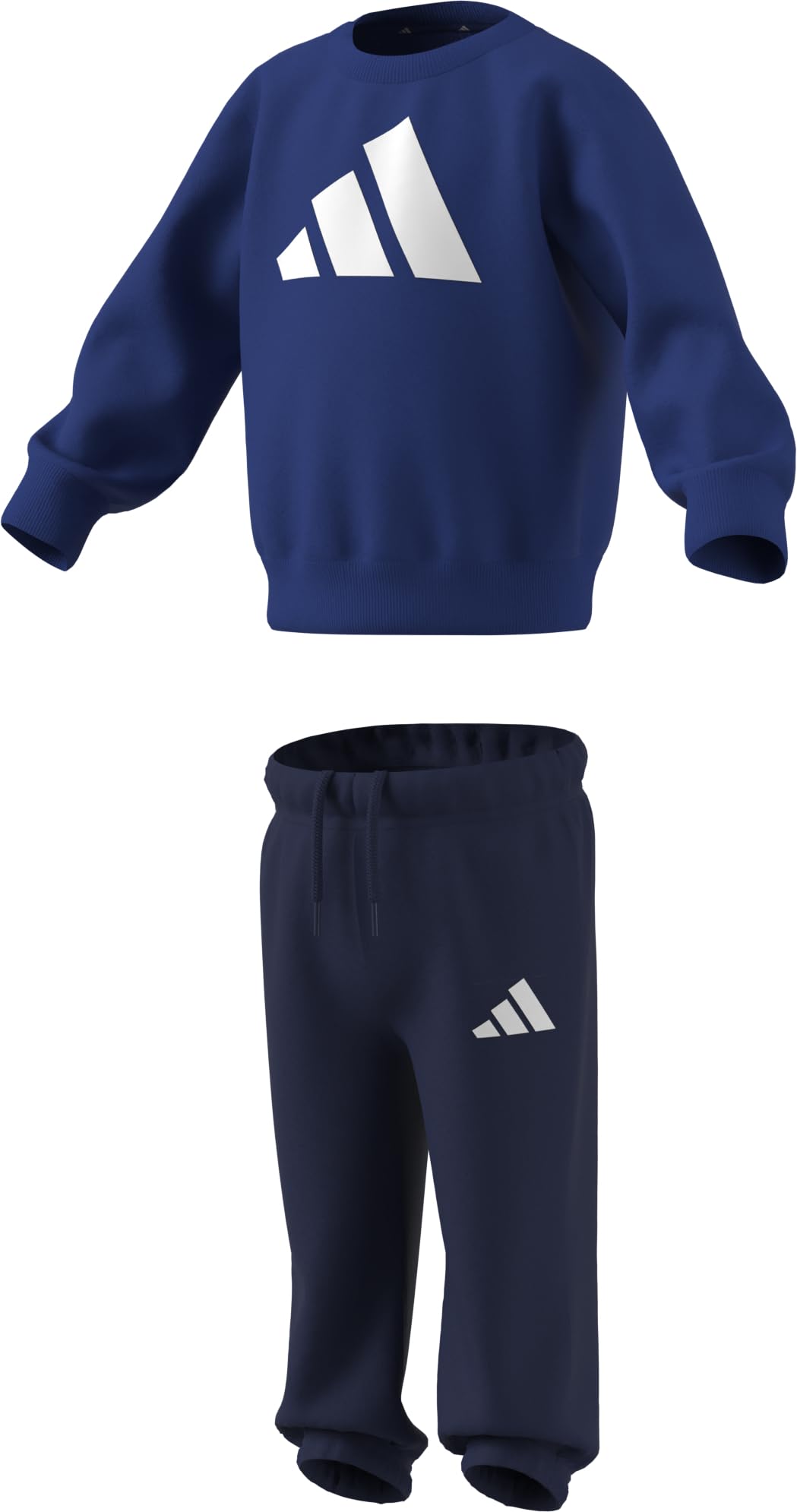 adidas Uniseks - niemowleta Essentials Big Logojogger Track Suit, team royal blue/white, 18-24 Months