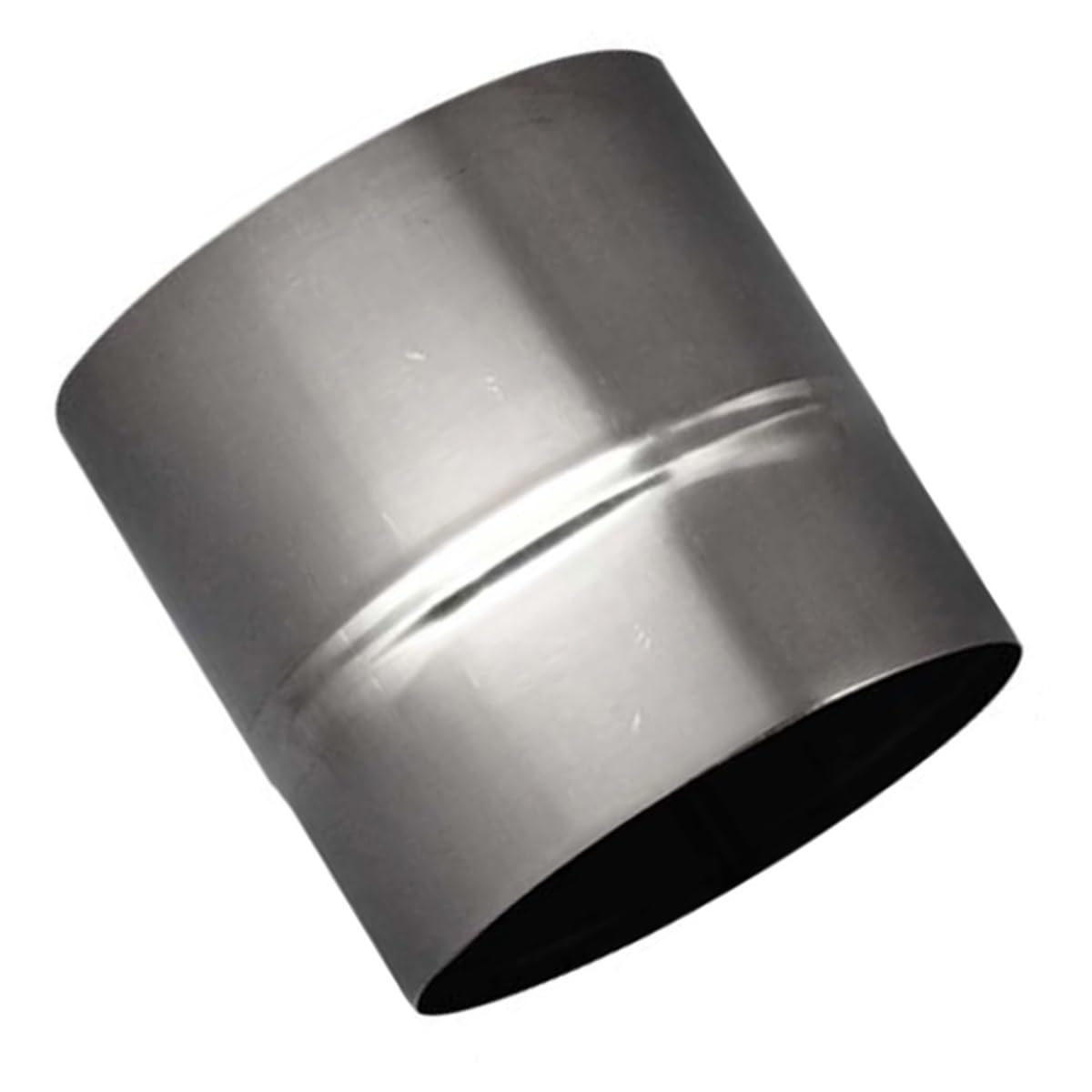 Stove Pipe Reducer Flue Connector 100mm-100mm, Stainless Steel Chimney Flue Liner Reducer Chimney Adaptor Stove Pipe for Wood Burning Stove Fireplaces