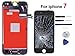 Oli & Ode iPhone 7 Screen Replacement For Lcd Touch Screen Digitizer Frame Assembly Set with 3D Touch (Black)