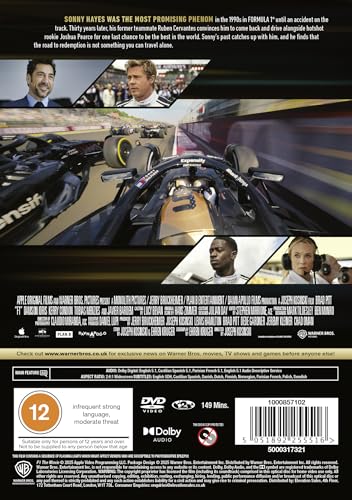 F1 THE MOVIE DVD